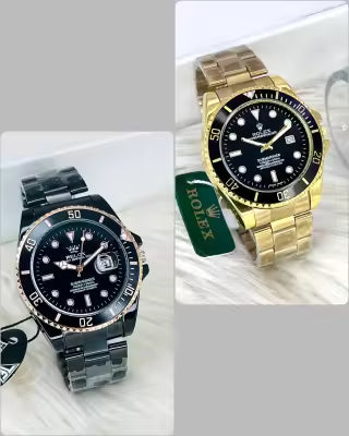 business watch-steel straps watches-round dial watches