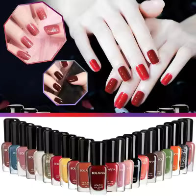 Pack of 24 - Peel Off Nail Paints - Nailpaint-Nail Paint/ Nail Polish, High Quality Peel Off Nail Paints / Peel Off Nail Polish in Multicolor,Pack of 24 Peel Off Nail Polish / Paints Peel Off Nail Polish for Women, Quick Dry and Long Lasting