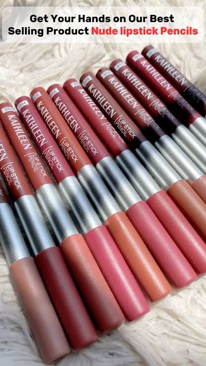 KATHLEEN Lipstick Pencil 12Pcs Set