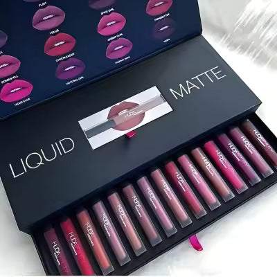 Beality Lip gloss pack of 12 -superb long lasting waterproof matte lipgloss,Matte Lip GlossLiquid lip gloss