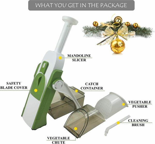 MULTIFUNCTIONAL MANDOLINE SLICER