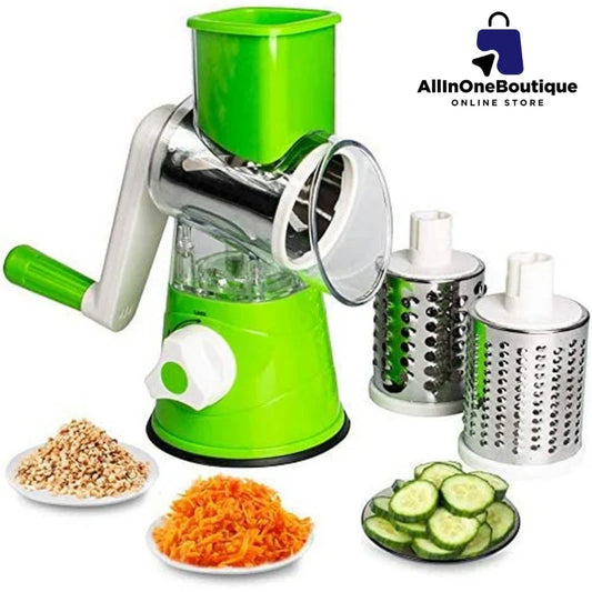 Table Top Drum Cutter, Manual Vegetable Cutter Slicer ,3 in1 Slicer,3 In 1 Vegetable Slicer And Cutter, grater, 3 in 1 Manual Vegetable Cutter Slicer and Peeler, Fruit and Vegetable Cutter and Chopper, for Cucumber, Carrot, Potato and Cheese