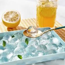 Blue Round Ice Cube Trays - 33 Pcs Each Rs 399  size16 /10cm
